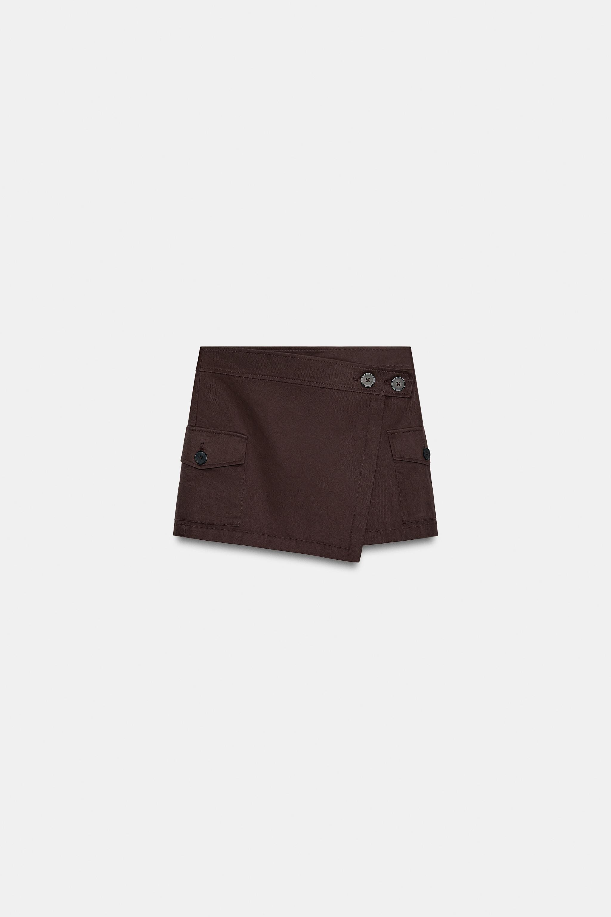 JUPE-PANTALON CARGO